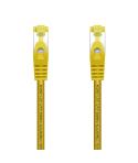 Aisens Cable de Red Latiguillo RJ45 LSZH Cat.7 600 MHz S/FTP PIMF AWG26 - 25cm - Color Amarillo