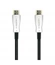 Aisens Cable HDMI V2.0 AOC (Active Optical Cable) Premium Alta Velocidad/ HEC 4K@60HZ 18GBPS - A/M-A/M - 15m - Color Negro