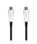 Aisens Cable HDMI V2.0 AOC (Active Optical Cable) Premium Alta Velocidad/ HEC 4K@60HZ 18GBPS - A/M-A/M - 15m - Color Negro