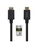 Aisens Cable HDMI V2.1 Certificado Ultra Alta Velocidad 8K@60Hz 48Gbps - A/M-A/M - 1.5m - Color Negro