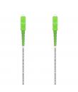 Aisens Cable Fibra Optica Latiguillo G657A2 3.0 9/125 SMF Simplex CPR Dca LSZH - SC/APC-SC/APC - 2.0M - Color Blanco