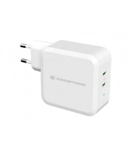 Conceptronic Althea Cargador Universal Quick Charge PD 2xUSB-C GaN 100W