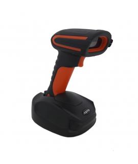 Approx Lector de Codigos de Barras 1D/2D Inalambrico Bluetooth, RF y USB - Indicador LED y Beeper - Velocidad 60 fps. - Autonomi