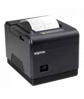 Approx Impresora Termica de Recibos - Resolucion 203dpi - Velocidad 200mms - USB, RS232 y RJ11 - Auto-Corte y Corte Manual