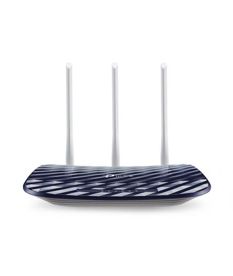 TP-Link Router Inalambrico de Banda Dual AC750 - 300MB en 2,4GHZ y 433MB en 5GHZ - 4P Ethernet - 2 Antenas Fijas