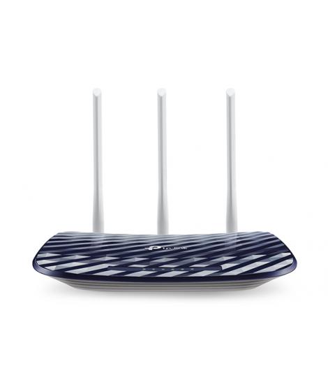 TP-Link Router Inalambrico de Banda Dual AC750 -  300MB en 2,4GHZ y 433MB en 5GHZ - 4P Ethernet - 2 Antenas Fijas