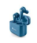 NGS Artica Bloom Azure Auriculares Intrauditivos Bluetooth 5.1 TWS - Manos Libres - Asistente de Voz - Autonomia hasta 7h - Base