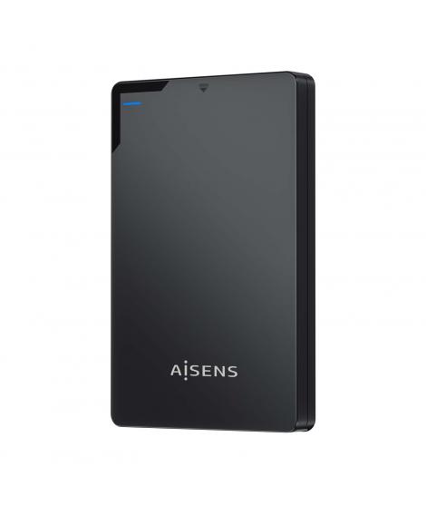 Aisens Caja Externa 2,5" ASE-2520B 9.5mm SATA a USB 3.0/USB3.1 Gen1 - Color Negro