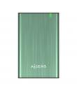 Aisens Caja Externa 2.5? para Discos Duros 9.5mm SATA I, II y III a USB 3.0/USB 3.1 GEN1 - Color Verde Primavera