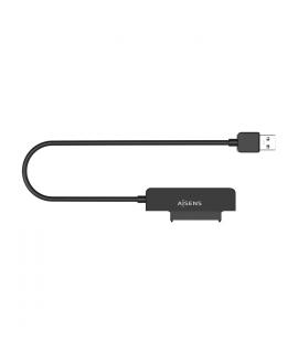 Aisens Adaptador ASE-25A03B SATA a USB-A USB 3.0/USB3.1 Gen1 para Discos Duros 2.5" - Color Negro