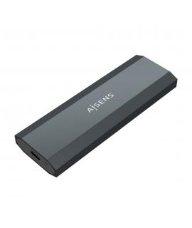 Aisens Caja Externa M.2 (NGFF) - SATANVMe a Usb3.1 Gen2 - Color Gris