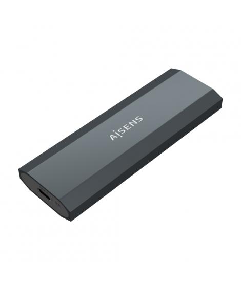 Aisens Caja Externa M.2 (NGFF) - SATA/NVMe a Usb3.1 Gen2 - Color Gris