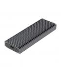 Aisens Caja Externa M.2 (NGFF) ASM2-023GR NVMe A USB3.2 Gen2 - Color Gris