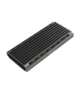 Aisens Caja Externa M.2 (NGFF) para SSD M.2 SATANVME a USB3.1 GEN2 - Color Gris