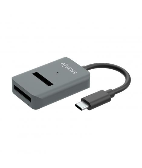 Aisens USB-C Dock M.2 (NGFF) Asuc-M2D012-Gr SATA/NVME a USB3.1 GEN2 - Color Gris