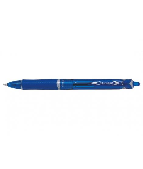 Pilot BeGreen Boligrafo de Bola Retractil Acroball - Recargable - Fabricado con Plastico Reciclado - Punta Redonda 0.7mm - Trazo