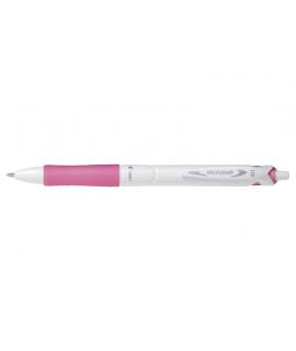 Pilot Boligrafo de Bola Retractil Acroball PureWhite - Recargable - Fabricado con Plastico Reciclado - Punta Redonda 1mm - Trazo