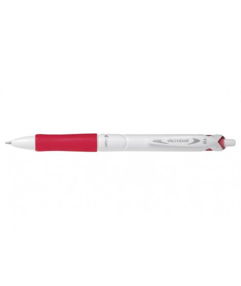 Pilot Boligrafo de Bola Retractil Acroball PureWhite - Recargable - Fabricado con Plastico Reciclado - Punta Redonda 1mm - Trazo