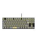 FR-TEC Teclado Mecanico Gaming TKL Batman - Retroiluminacion - Anti-Ghosting - Cable Trenzado 1.8m - Compatible con PC, Mac, Ps5