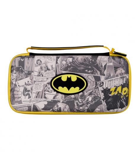 FR-TEC Bolsa Premium Batman con Caja de Juegos - Compatible con Todos los Modelos de Switch - Proteccion y Transporte de Alta Ca