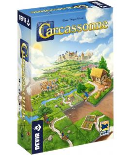 Carcassonne Juego de Tablero - Tematica Construccion/Estrategia  - De 2 a 5 Jugadores - A partir de 10 Años - Duracion 35min. ap