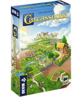 Carcassonne Juego de Tablero - Tematica Construccion/Estrategia - De 2 a 5 Jugadores - A partir de 10 Años - Duracion 35min. ap