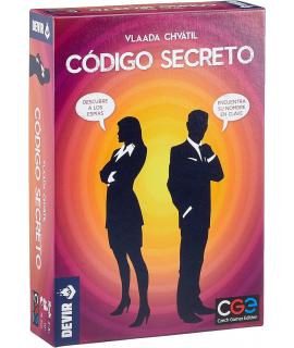 Codigo Secreto Juego de Cartas - Tematica Detectivesca - De 2 a 8 Jugadores - A partir de 8 Años - Duracion 15min. aprox.
