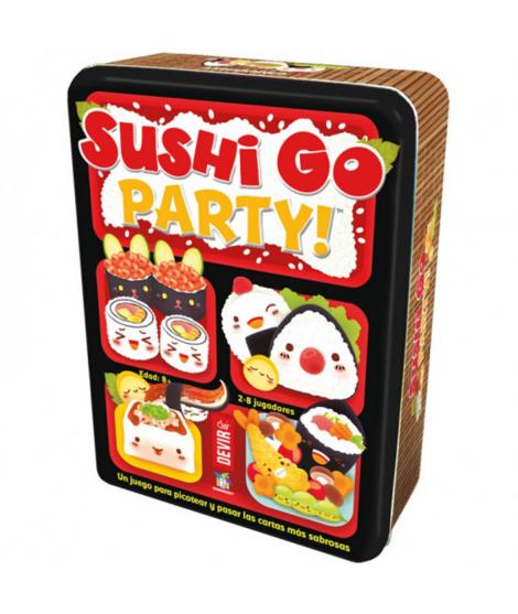 Sushi Go Party Juego de Tablero - Tematica Gastronomia/Oriental - De 2 a 8 Jugadores - A partir de 8 Años - Duracion 20min. apro