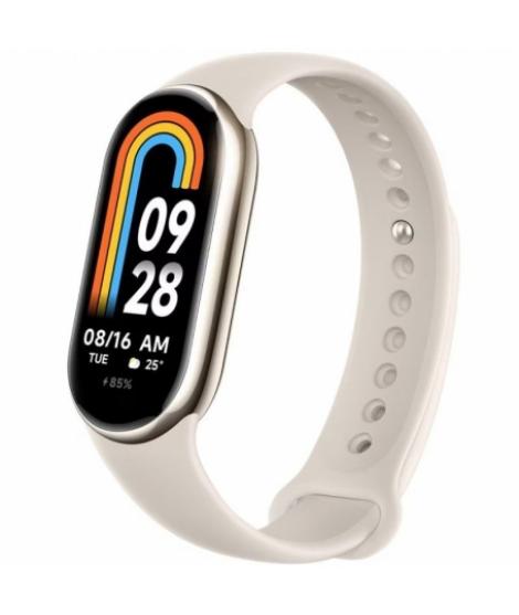 Xiaomi Mi Smart Band 8 Pulsera de Actividad Pantalla Amoled 1.62" - Bluetooth 5.2 - Frecuencia de Actualizacion de 60 Hz - Brill