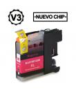 Brother LC123XLLC121XL Magenta Cartucho de Tinta Generico - Reemplaza LC123MLC121M