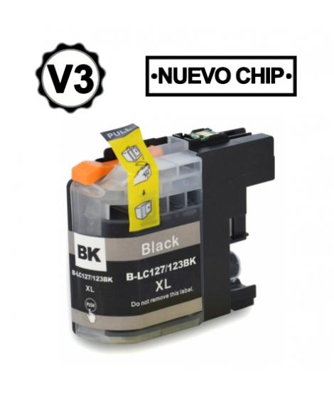 Brother LC127XL Negro Cartuchos de Tinta Generico - Reemplaza LC127XLBK