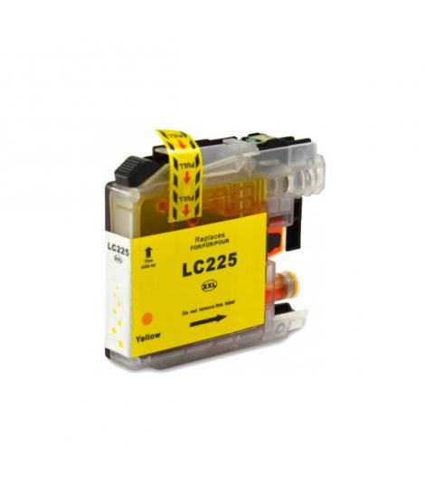 Brother LC225XL Amarillo Cartucho de Tinta Generico - Reemplaza LC225XLY