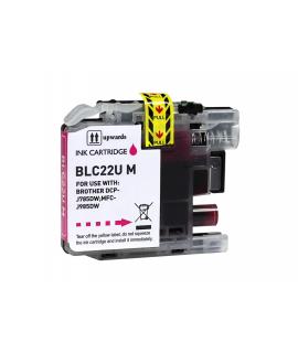 Brother LC22U Magenta Cartucho de Tinta Generico - Reemplaza LC22UMBP