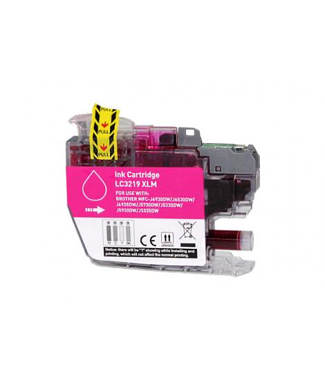 Brother LC3219XL Magenta Cartucho de Tinta Generico - Reemplaza LC3219XLM