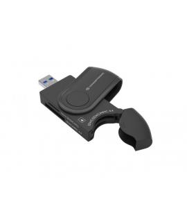 Conceptronic 4 en 1 Lector de tarjetas USB 3.0 con 2x SDSDHCSDXC y 2x  Micro SDT-Flash