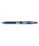 Pilot Boligrafo de Bola Retractil B2P Gel BeGreen - Tinta de Gel - Punta 0.7mm - Trazo 0.32mm - 89,8% de Plastico Reciclado - Re