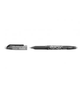 Pilot Frixion Ball Boligrafo de Gel Borrable - Punta de Bola 0.7mm - Trazo 0.4mm - Grip Ergonomico - Color Negro