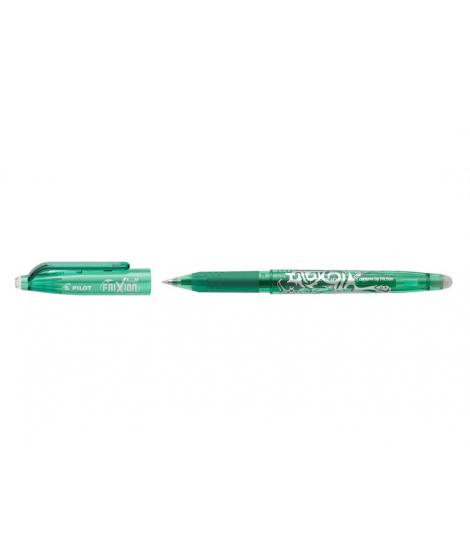 Pilot Frixion Ball Boligrafo de Gel Borrable - Punta de Bola 0.7mm - Trazo 0.4mm - Grip Ergonomico - Color Verde