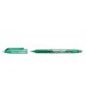 Pilot Frixion Ball Boligrafo de Gel Borrable - Punta de Bola 0.7mm - Trazo 0.4mm - Grip Ergonomico - Color Verde