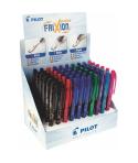Pilot Frixion Point Expositor de 60 Boligrafos de Gel Borrables - Punta Fina 0.5mm - Trazo 0.25mm - Grip Ergonomico - Recargable