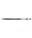 Pilot Boligrafo de Gel G1 - Recargable - Punta de Bola 0.5mm - Trazo 0.3mm - Cuerpo Transparente - Color Negro