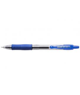 Pilot Boligrafo de Gel G2 Rollerball Retractil - Recargable - Punta de Bola Redonda 0.7mm - Trazo 0.32mm - Grip Ergonomico -