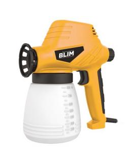 Blim Pistola para Pintar Electrica 120W - Deposito 800ml - Boquilla de 0,8mm - Maxima Viscosidad 80 dinsec - Manejo Sencillo