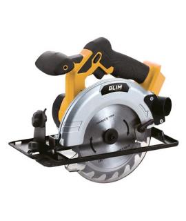 Blim Sierra Circular a Bateria 20V 4Ah 165mm - Velocidad 4000rpm - Base de Aluminio y Guia de 1 Pieza - Agarre Ergonomico - Luz 