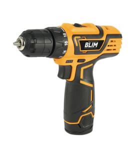 Blim Taladro a Bateria 12V 1.5Ah - 28Nm Par Maximo - 2 Velocidades 0-400/0-1500rpm - Color Amarillo