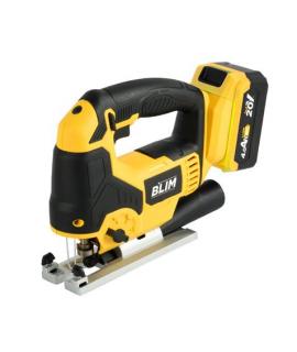 Blim Sierra de Calar a Bateria 20V 4.0AH - Velocidad sin Carga 0-2400rpm - Base de Aluminio - Empuñadura Ergonomica - Laser/LED