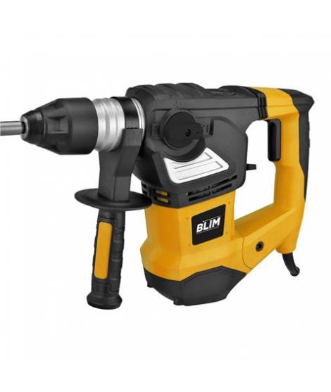 Blim Martillo SDS-Plus 1800W 820rpm - 4 Funciones - Potencia de Impacto 7J - 4.000 Impactos por Minuto - Incluye Brocas y Cincel