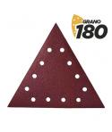 Blim Pack de 5 Lijas con Velcro para Lijadora BL0223 - Grano 180 - Formato Triangular