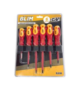 Blim Juego 6 Piezas Destornilladores - 1.000V - Con Soporte