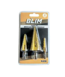 Blim Juego 3 pcs Brocas Escalonadas